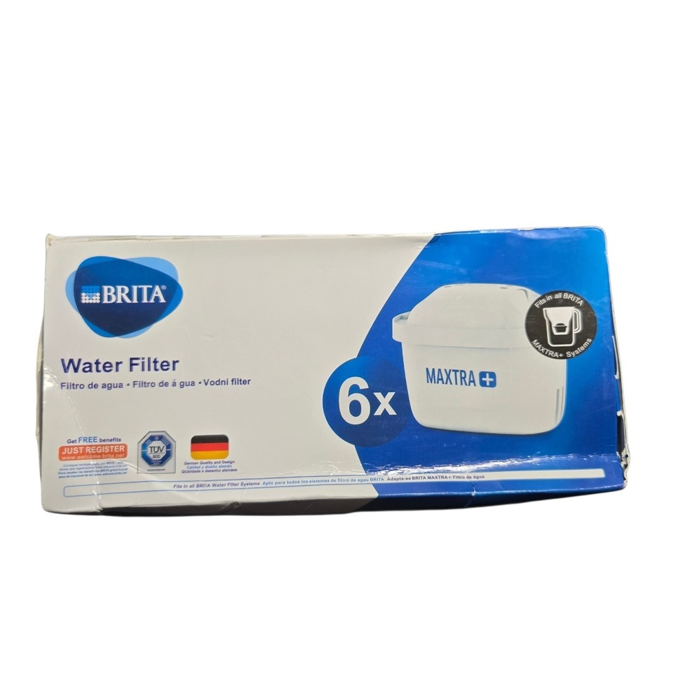 6x Brita Maxtra Plus Water Filter Cartridge Factory Sealed Filters